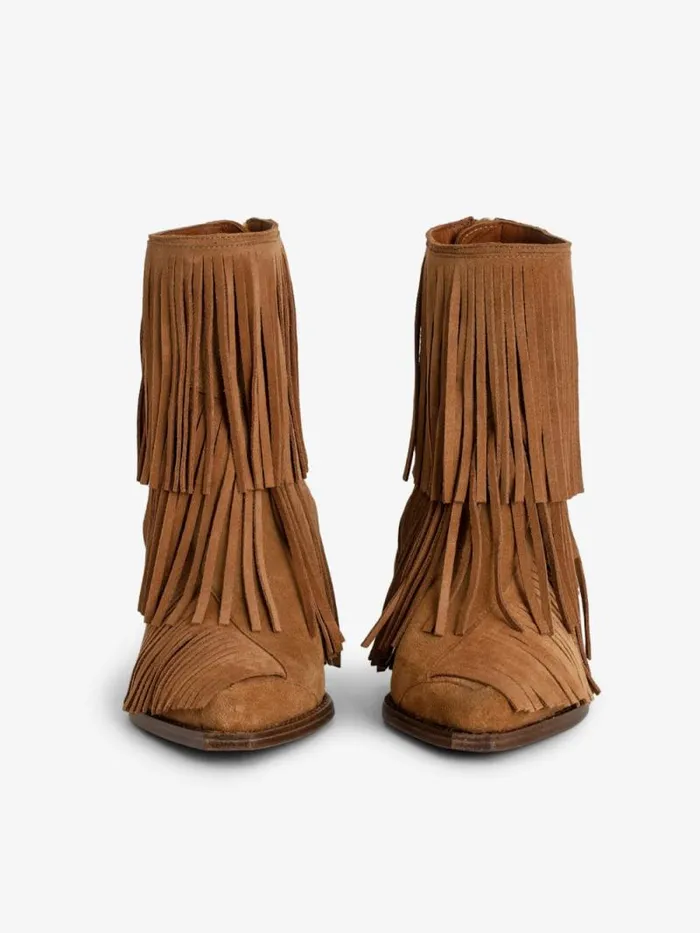 WomenMen Zadig and Voltaire Boots Cara Suede Ankle Boots Heritage WomenMen Zadig and Voltaire Boots Cara Suede Ankle Boots Heritage