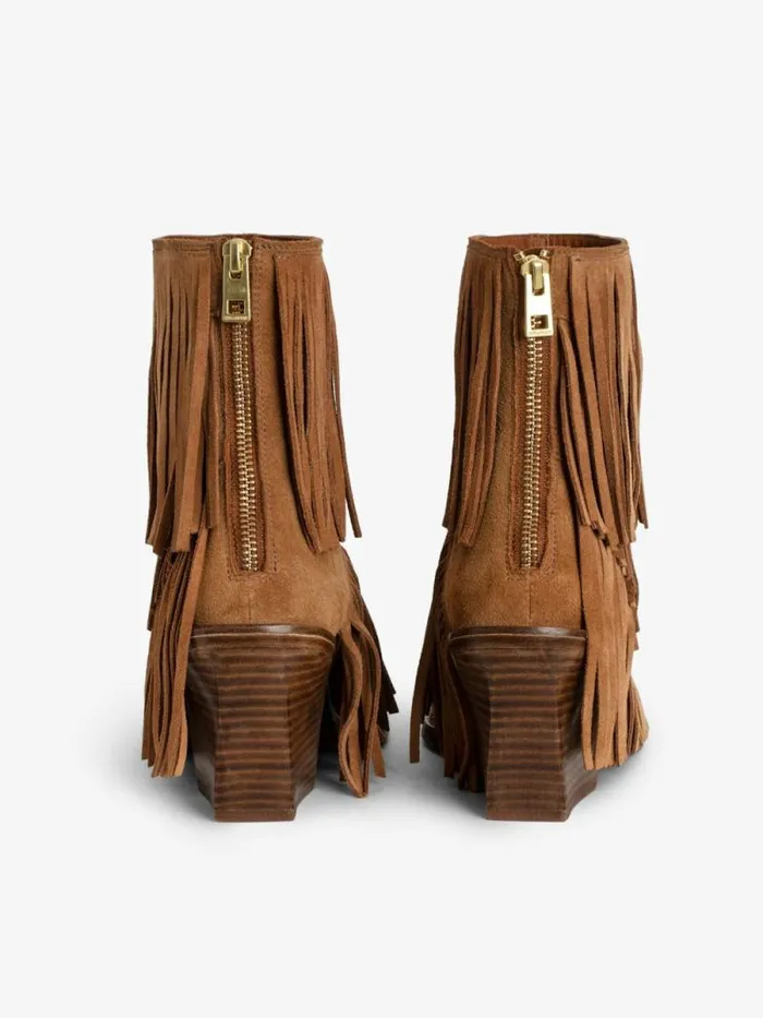 WomenMen Zadig and Voltaire Boots Cara Suede Ankle Boots Heritage WomenMen Zadig and Voltaire Boots Cara Suede Ankle Boots Heritage