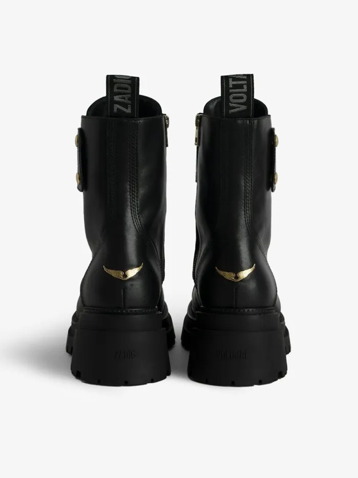 WomenMen Zadig and Voltaire Boots Joe Boots Noir WomenMen Zadig and Voltaire Boots Joe Boots Noir
