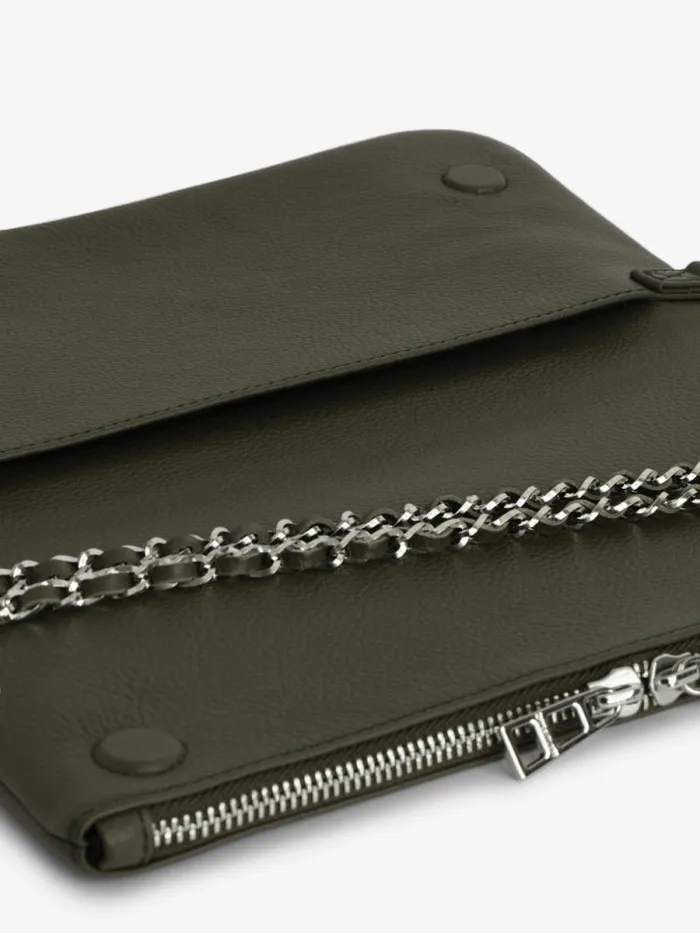 WomenMen Zadig and Voltaire Clutches Rock Clutch Record WomenMen Zadig and Voltaire Clutches Rock Clutch Record