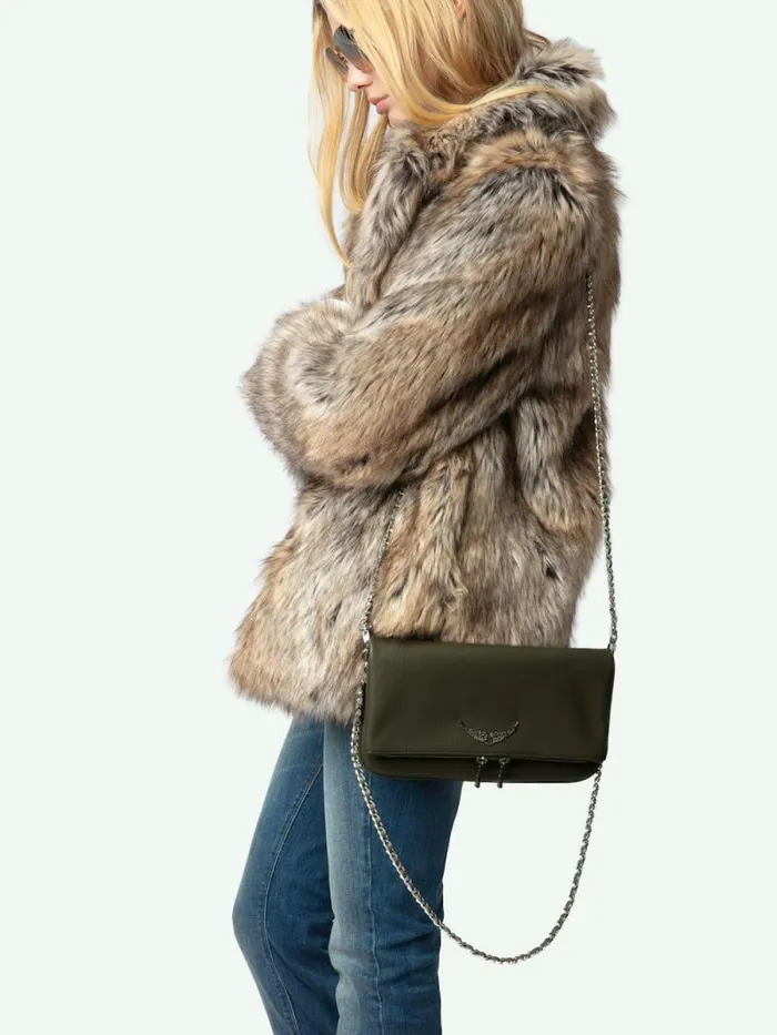 WomenMen Zadig and Voltaire Clutches Rock Clutch Record WomenMen Zadig and Voltaire Clutches Rock Clutch Record