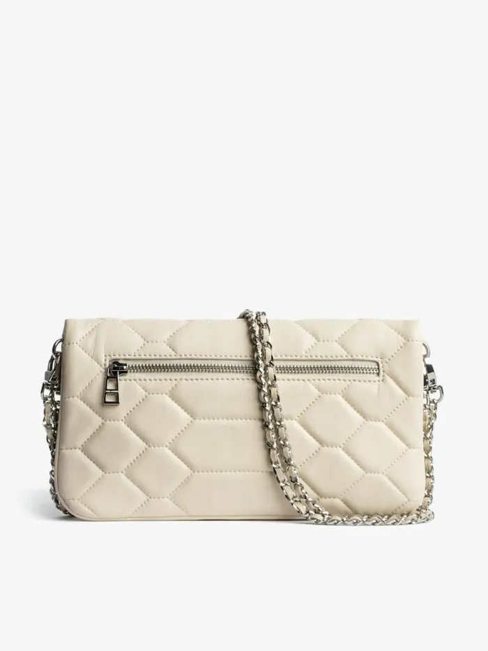 WomenMen Zadig and Voltaire Shoulder Bags Rock Quilted Clutch Flash WomenMen Zadig and Voltaire Shoulder Bags Rock Quilted Clutch Flash
