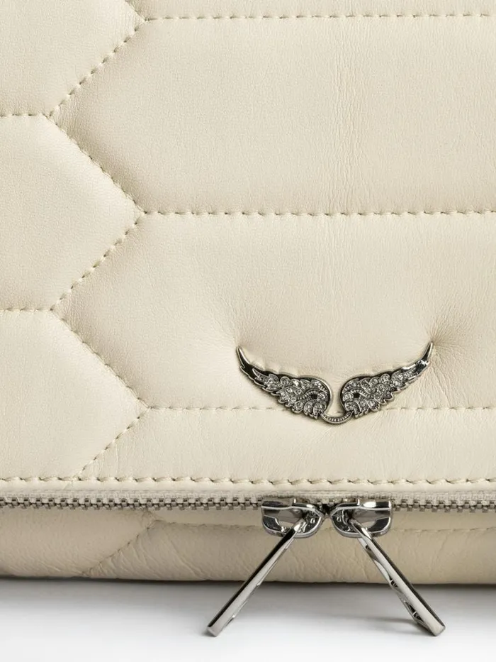 WomenMen Zadig and Voltaire Shoulder Bags Rock Quilted Clutch Flash WomenMen Zadig and Voltaire Shoulder Bags Rock Quilted Clutch Flash