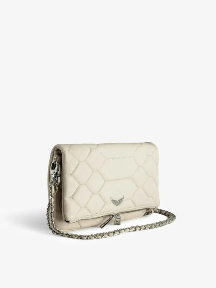 WomenMen Zadig and Voltaire Shoulder Bags Rock Quilted Clutch Flash WomenMen Zadig and Voltaire Shoulder Bags Rock Quilted Clutch Flash