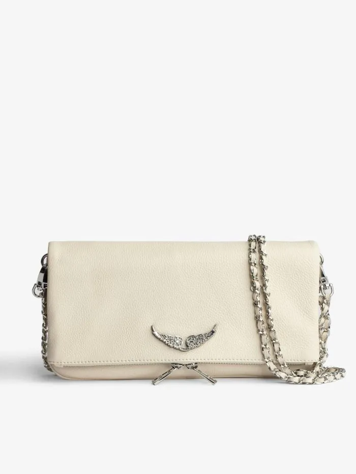 WomenMen Zadig and Voltaire Shoulder Bags Rock Swing Your Wings Clutch Flash