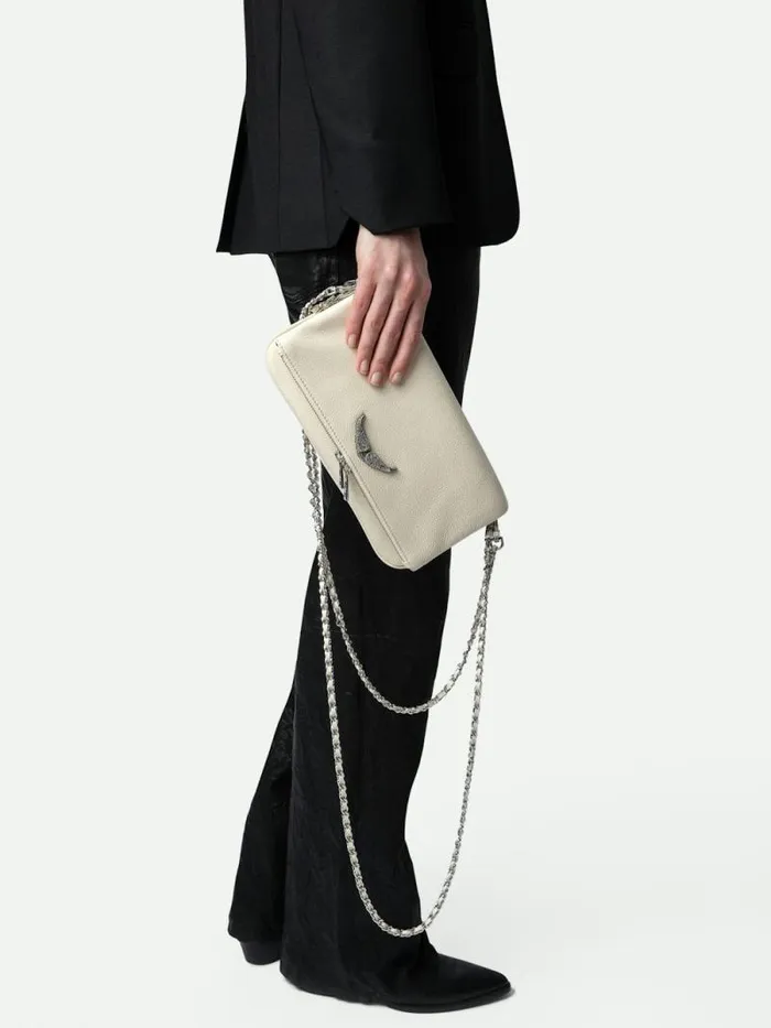 WomenMen Zadig and Voltaire Shoulder Bags Rock Swing Your Wings Clutch Flash WomenMen Zadig and Voltaire Shoulder Bags Rock Swing Your Wings Clutch Flash