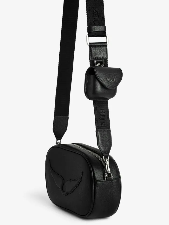 WomenMen Zadig and Voltaire Shoulder Bags Rock With You Bag Black WomenMen Zadig and Voltaire Shoulder Bags Rock With You Bag Black