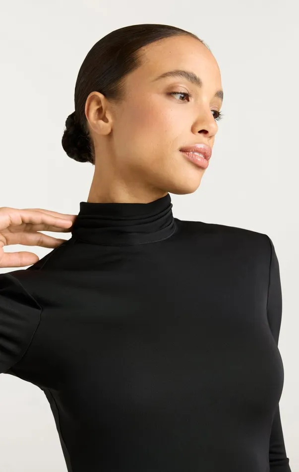 Women Midi Cinq Sept Johnson Dress Black