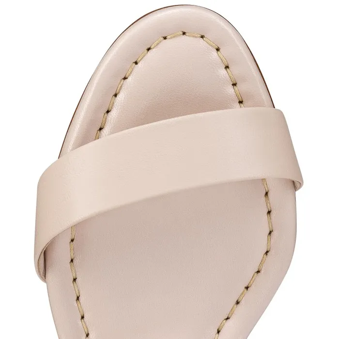 Women Miss Jane Sandal 55mm Sandals 8211 Nappa Leather 8211 Leche Christian Louboutin Sandals and Slides