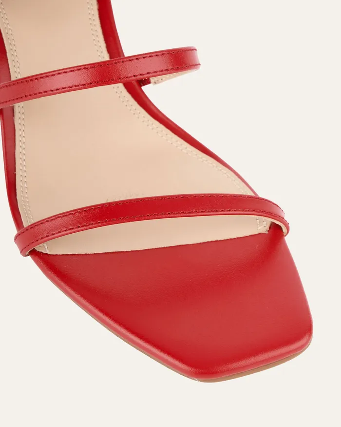 Women Nix mid heel sandals salsa leather MID SANDALS jomercer