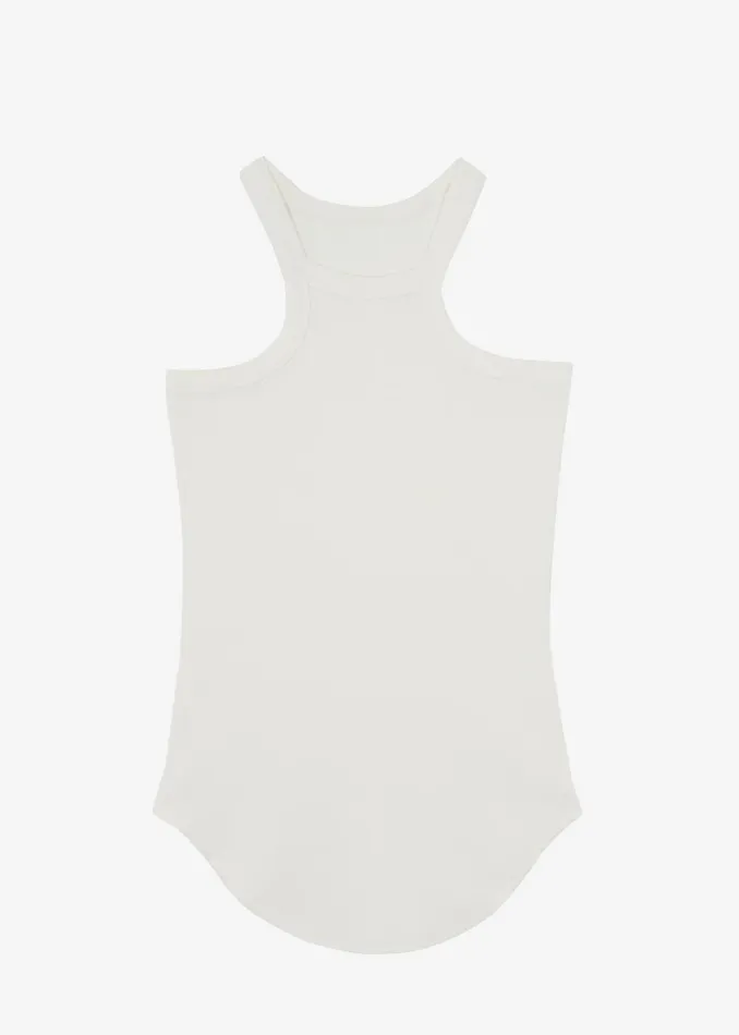 Women Omi Halter Tank Top 8211 Cream The Frankie Shop Tops