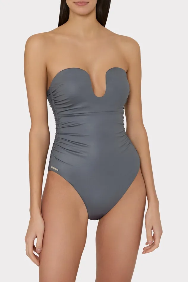 Women One Piece Swimsuits Milly Ragatta One Piece Grey Women One Piece Swimsuits Milly Ragatta One Piece Grey