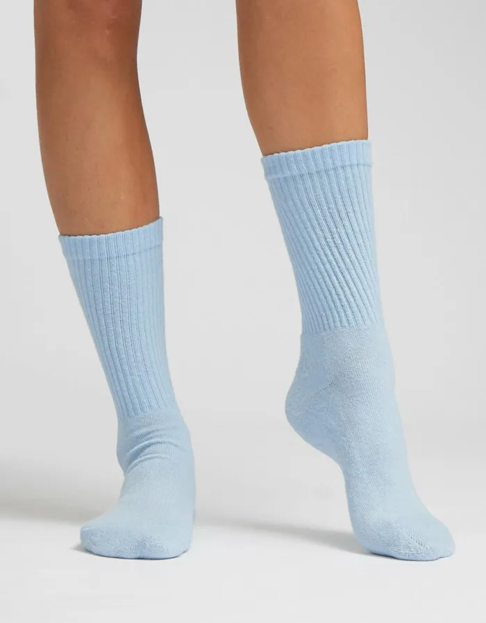 Women Organic Active Sock Soft Lavender Colorful Standard Socks