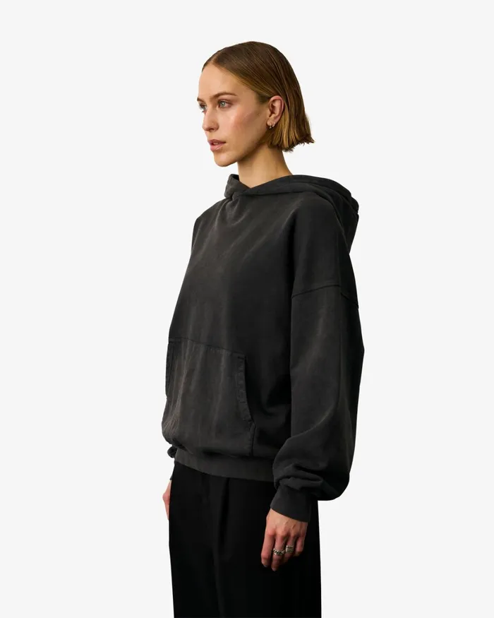 Women Organic Oversized Hood Faded Pink Colorful Standard Hoodies