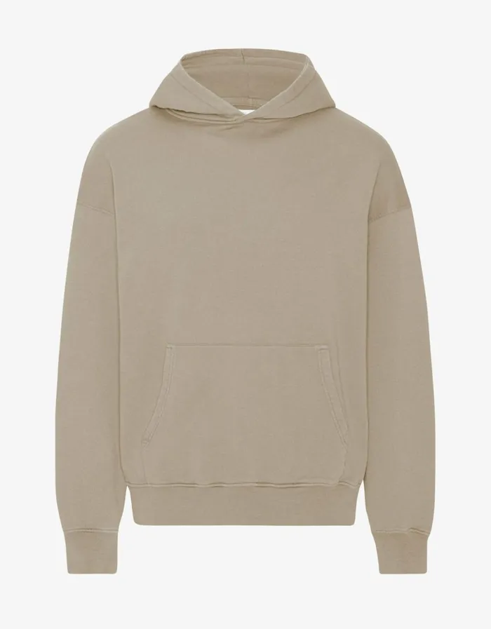 Women Organic Oversized Hood Oyster Grey Colorful Standard Hoodies