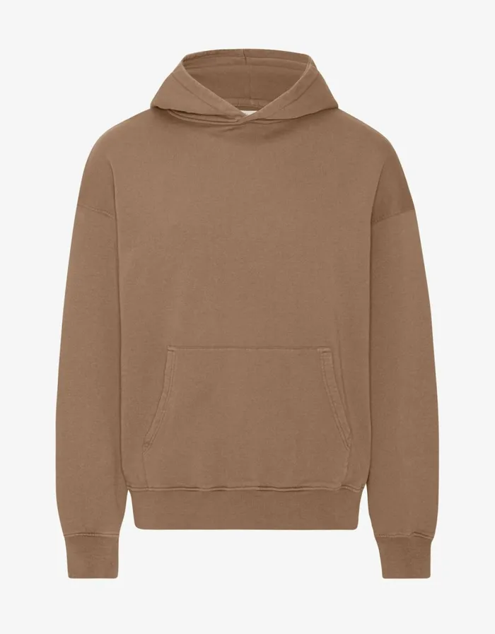 Women Organic Oversized Hood Sahara Camel Colorful Standard Hoodies