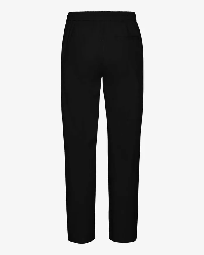 Women Organic Twill Pants Deep Black Colorful Standard Pants