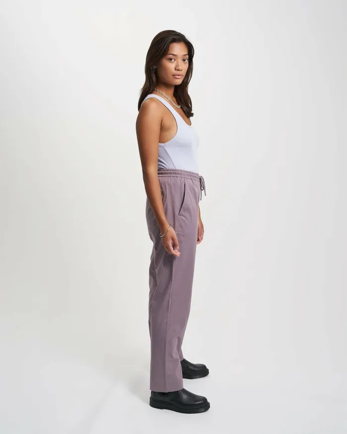 Women Organic Twill Pants Desert Khaki Colorful Standard Pants