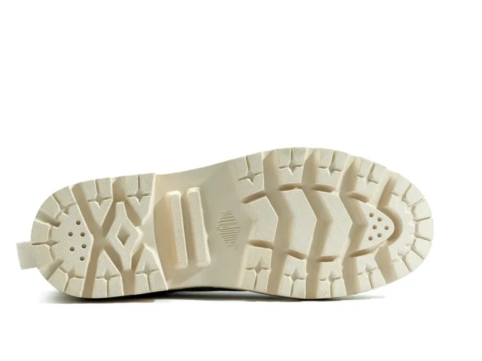 Women PALLABASE TWILL Dune PALLADIUM Heel Boots Women PALLABASE TWILL Dune PALLADIUM Heel Boots
