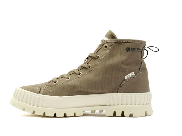 Women PALLASHOCK ORGANIC 2 Dusky Green PALLADIUM Boots