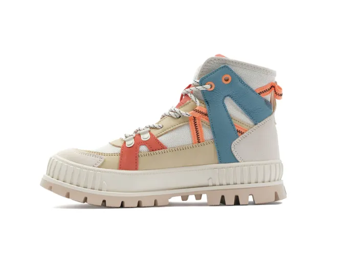 Women PALLASHOCK OUTCITY Almond Milk PALLADIUM Boots