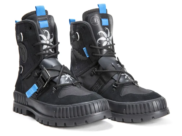 Women PALLASHOCK X DESTINY Black PALLADIUM Boots