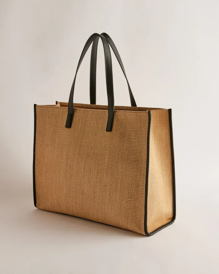 Women PALLMER 8211 Large Woven Icon Tote Bag Natural Ted Baker Icon Bags and Signature Bags Women PALLMER 8211 Large Woven Icon Tote Bag Natural Ted Baker Icon Bags and Signature Bags