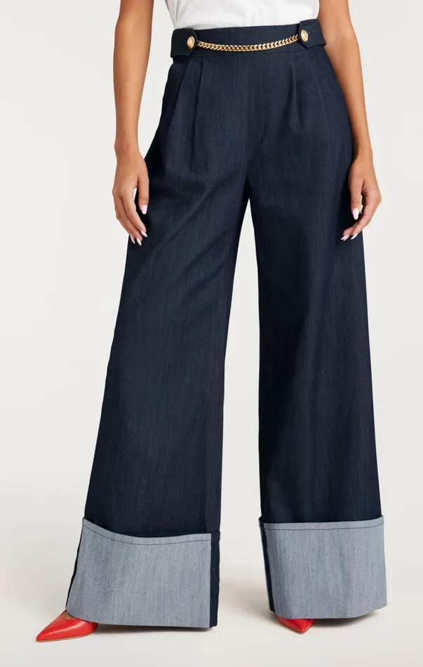 Women Pants Cinq Sept Bader Pant Indigo