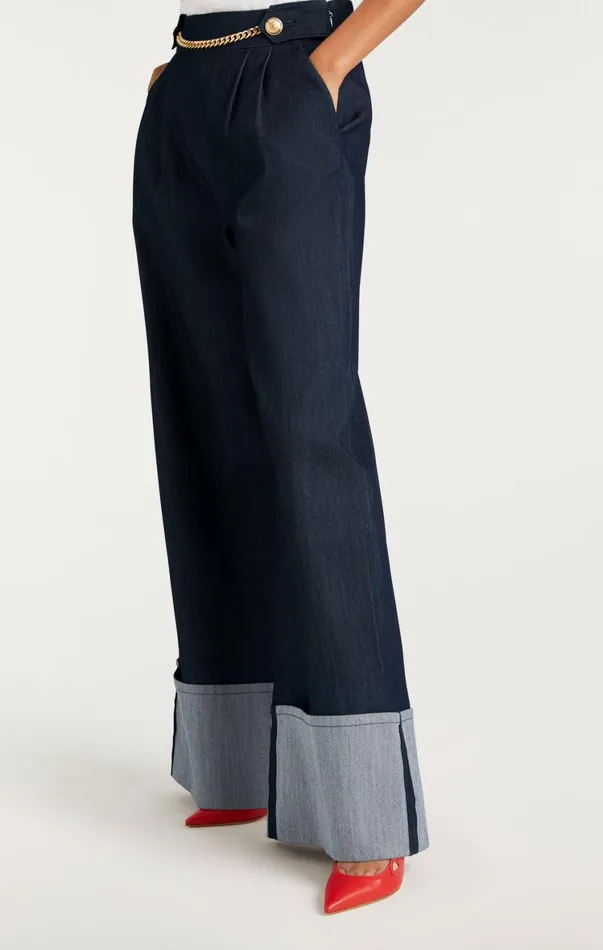 Women Pants Cinq Sept Bader Pant Indigo