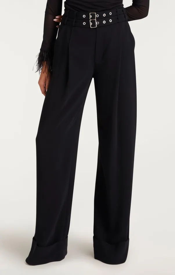 Women Pants Cinq Sept Cortina Pant Black