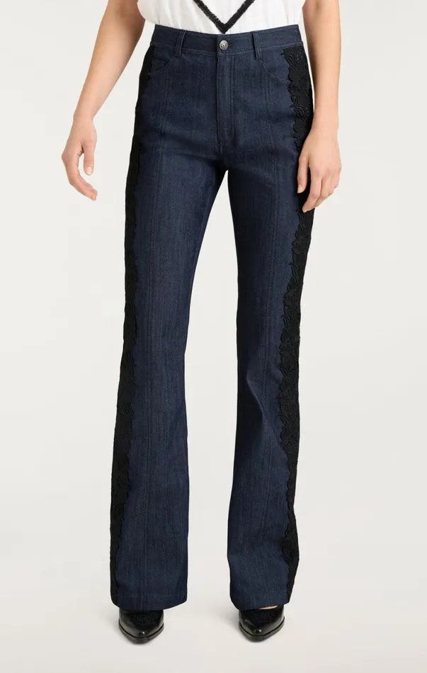 Women Pants Cinq Sept Laney Pant Indigo