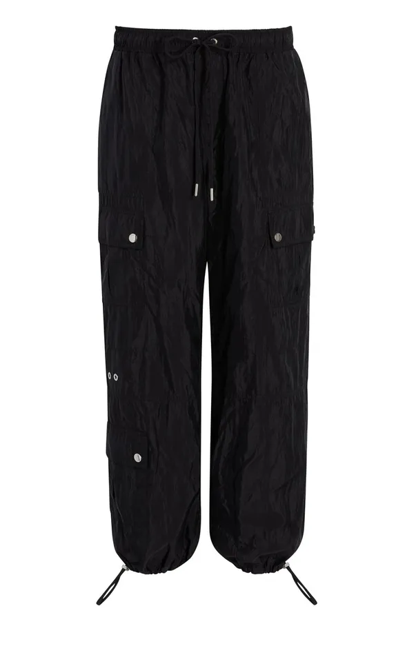 Women Pants Cinq Sept Nitsan Parachute Pant Black