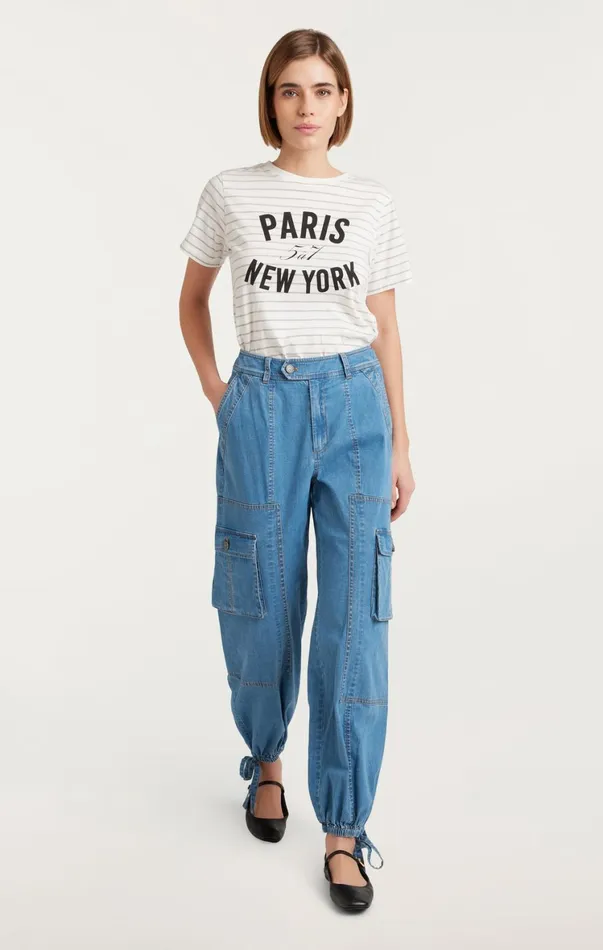 Women Pants Cinq Sept Zola Pant Light Wash