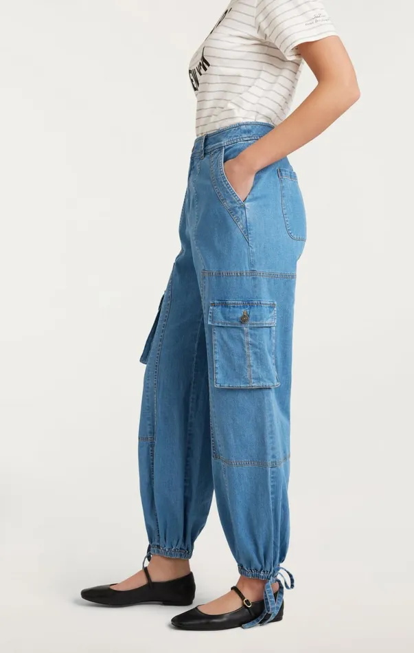 Women Pants Cinq Sept Zola Pant Light Wash