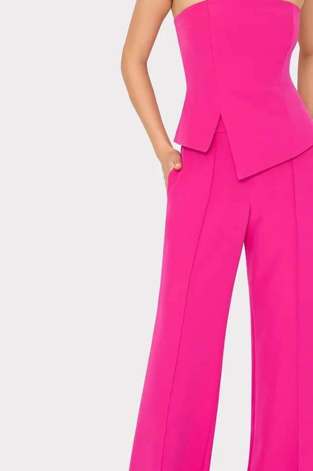 Women Pants Milly Nash Cady Pants Fuchsia