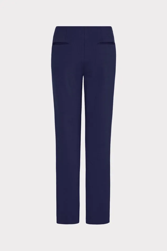 Women Pants Milly Nicole Ponte Pants Navy Women Pants Milly Nicole Ponte Pants Navy