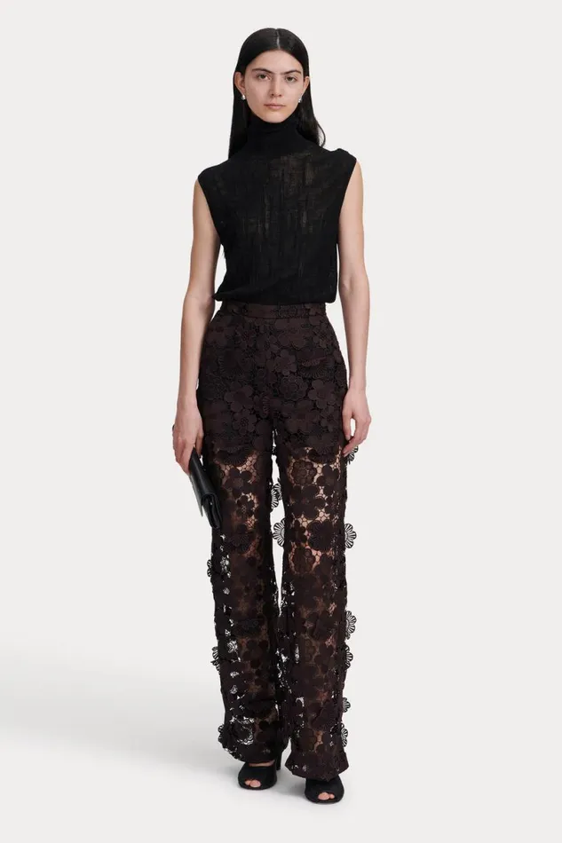 Women Pants Rachel Comey Peaton Pant Dark Brown