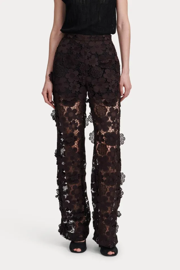 Women Pants Rachel Comey Peaton Pant Dark Brown