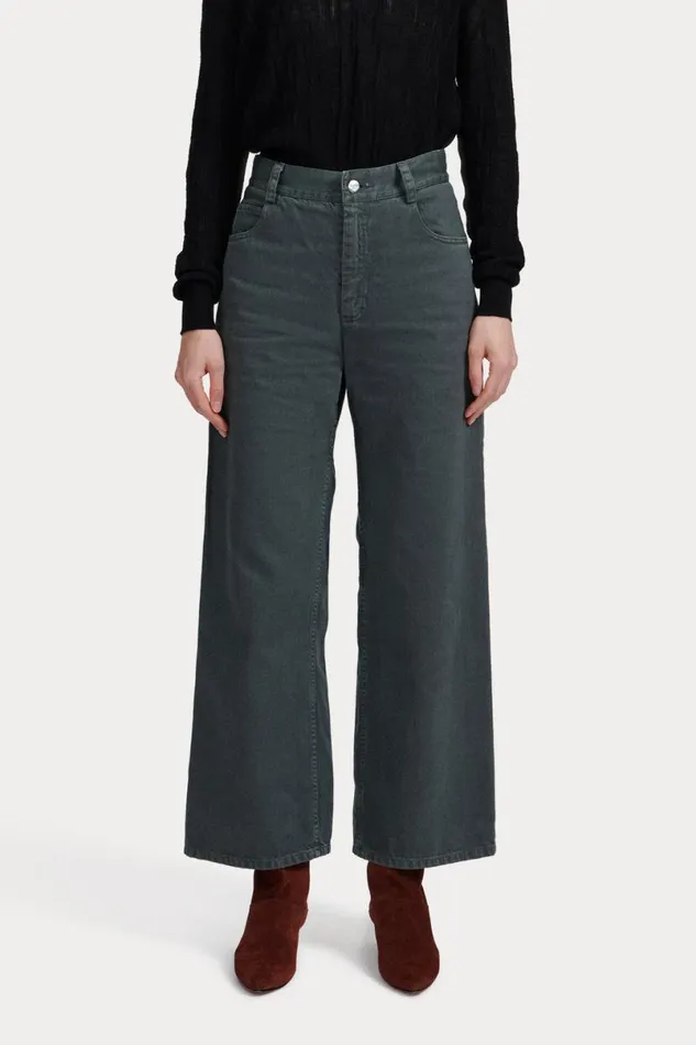 Women Pants Rachel Comey Puerto Pant Forest Women Pants Rachel Comey Puerto Pant Forest