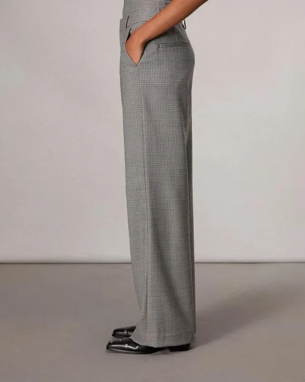 Women Pants Rag and Bone Andi FullLength Plaid Pant Blue Plaid