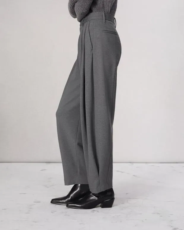 Women Pants Rag and Bone Cecily Ponte Pant Charcoal