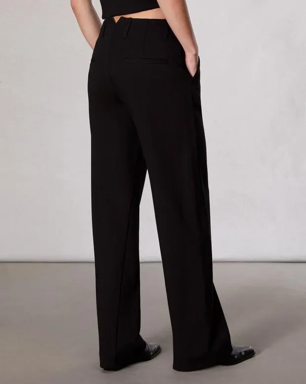 Women Pants Rag and Bone Shea Ponte Pant Black
