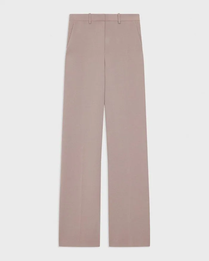 Women Pants Theory Relaxed Straight Pant In Admiral Crepe Cinder