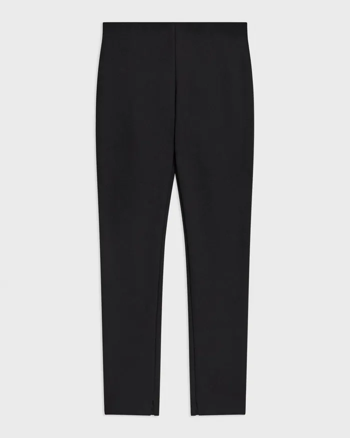 Women Pants Theory Skinny Legging In Scuba Black