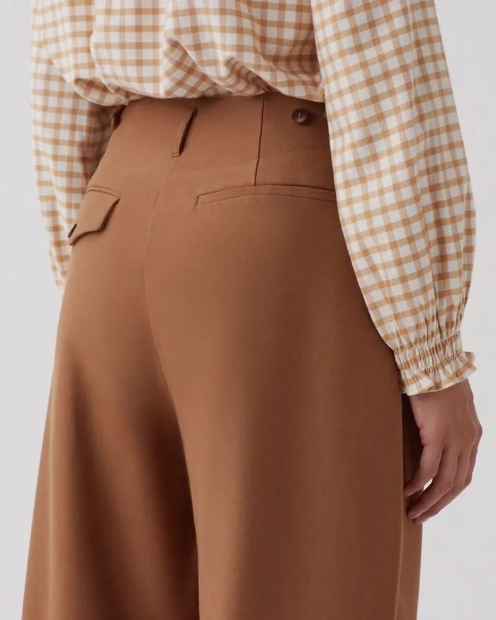 Women Peggy 8211 Carrot Trousers Toasted Coconut Comptoir Des Cotonniers Trousers