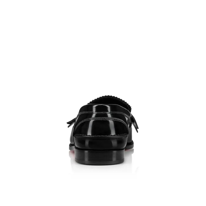 Women Penny Loafers 8211 Calf Leather 8211 Black Christian Louboutin Flats and Loafers