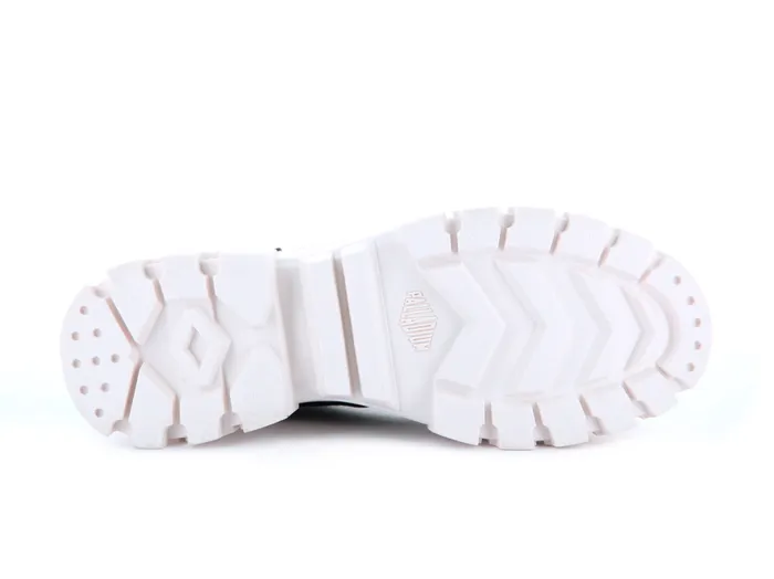 Women REVOLT HI TX Black Marshmallow PALLADIUM Boots