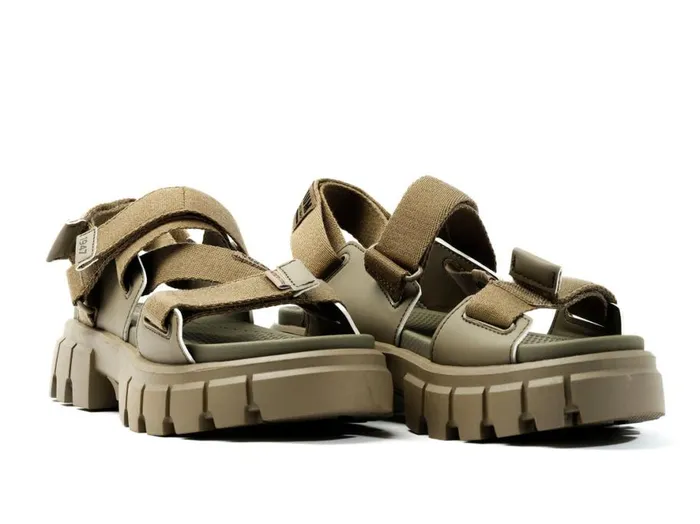 Women REVOLT SANDAL MONO Dusky Green PALLADIUM Sandals Women REVOLT SANDAL MONO Dusky Green PALLADIUM Sandals