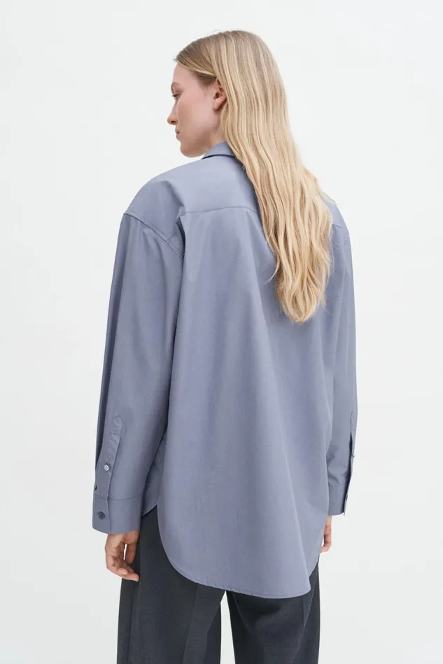 Women Sammy Shirt Grey Blue Filippa K Shirts and Blouses