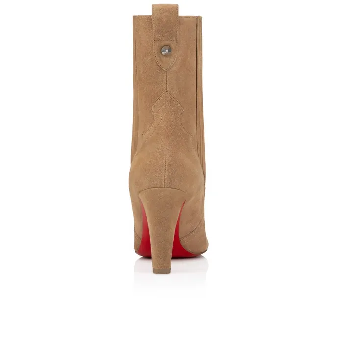 Women Santigag 85 Mm Low Boots 8211 Veau Velours 8211 Lionne Christian Louboutin Boots